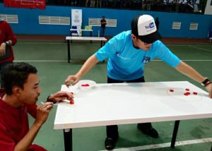 Permainan Accuracy team adalah permainan ketangkasan yang di kemas menjadi tantangan kelompok dan banyak melatih kerja sama dengan teknik dan akurasi.